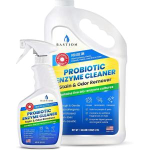 image:imageProbiotic Enzyme Cleaner  Professional Strength Solution One Gallon Natural BioEnzymatic Stain amp Odor Remover  Plant Based Safe MultiPurposeSurface Eliminator Floors Laundry Drain Carpet